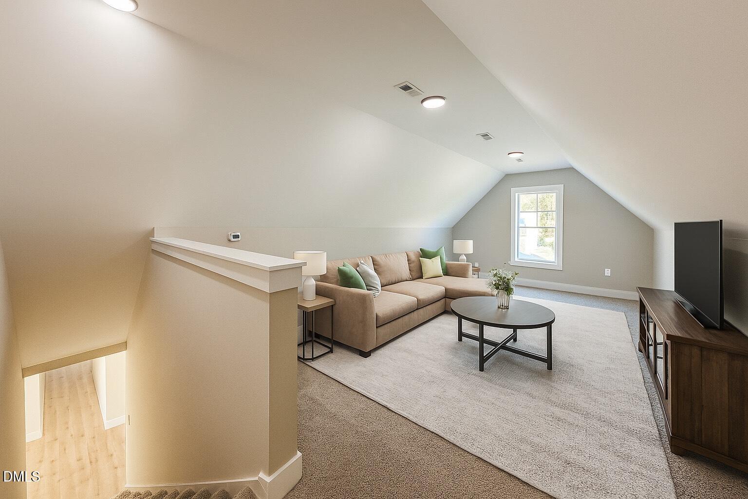 165 Bay Valley Road Kenly, NC 27542 - Photo 19 of 23 a living room with furniture and a flat screen tv