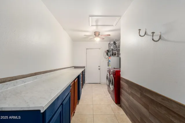 a view of a backyard with a garden