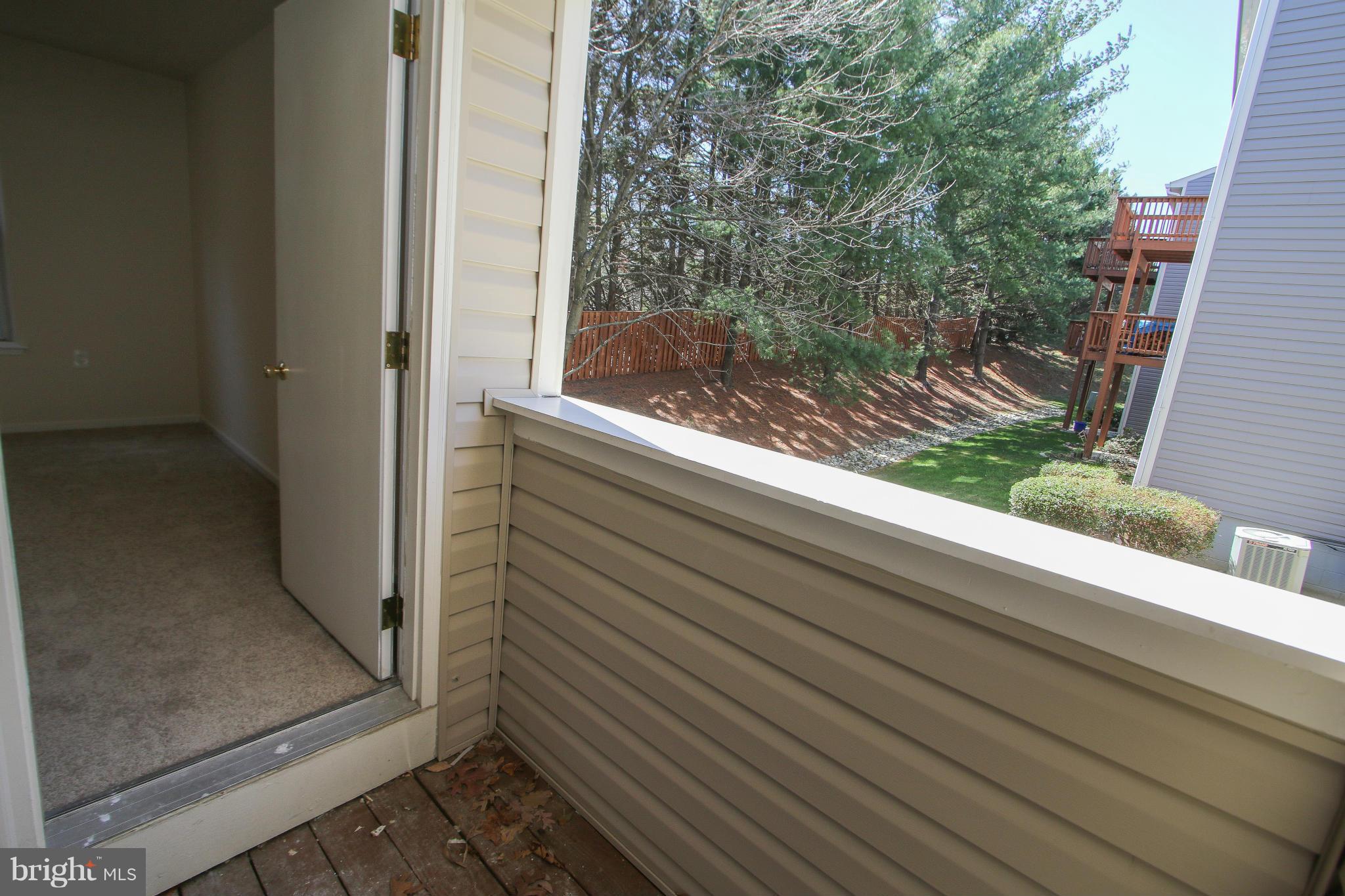7709 Lexton Place, Unit 47 Springfield, VA 22152 - Photo 19 of 30 Master Bedroom balcony