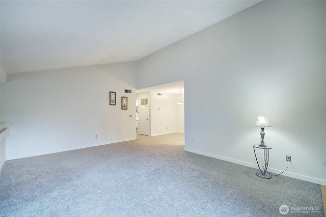 a view of empty room