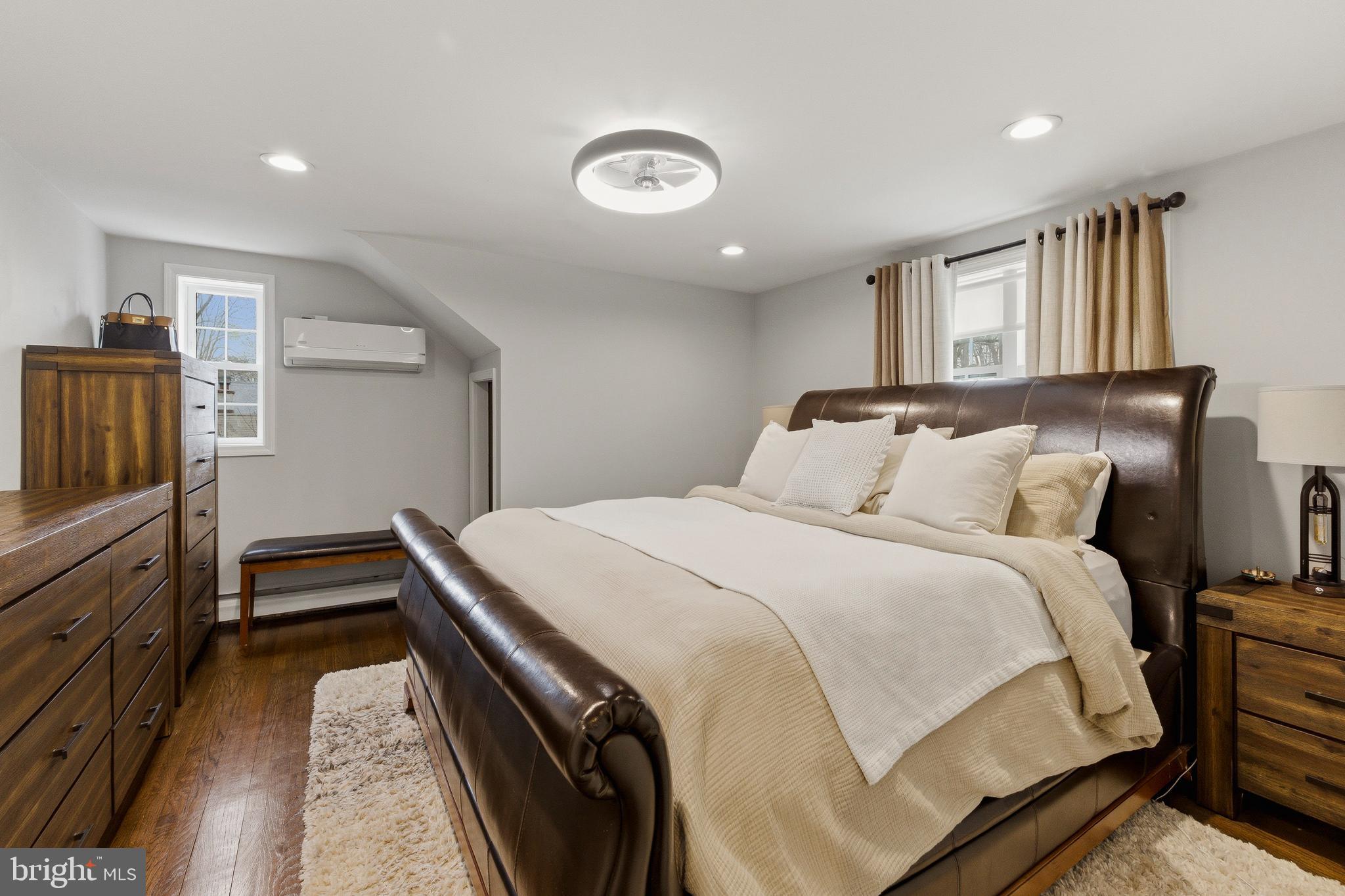 76 Pancoast Boulevard Delran, NJ 08075 - Photo 16 of 36 a bedroom with a bed and a flat screen tv