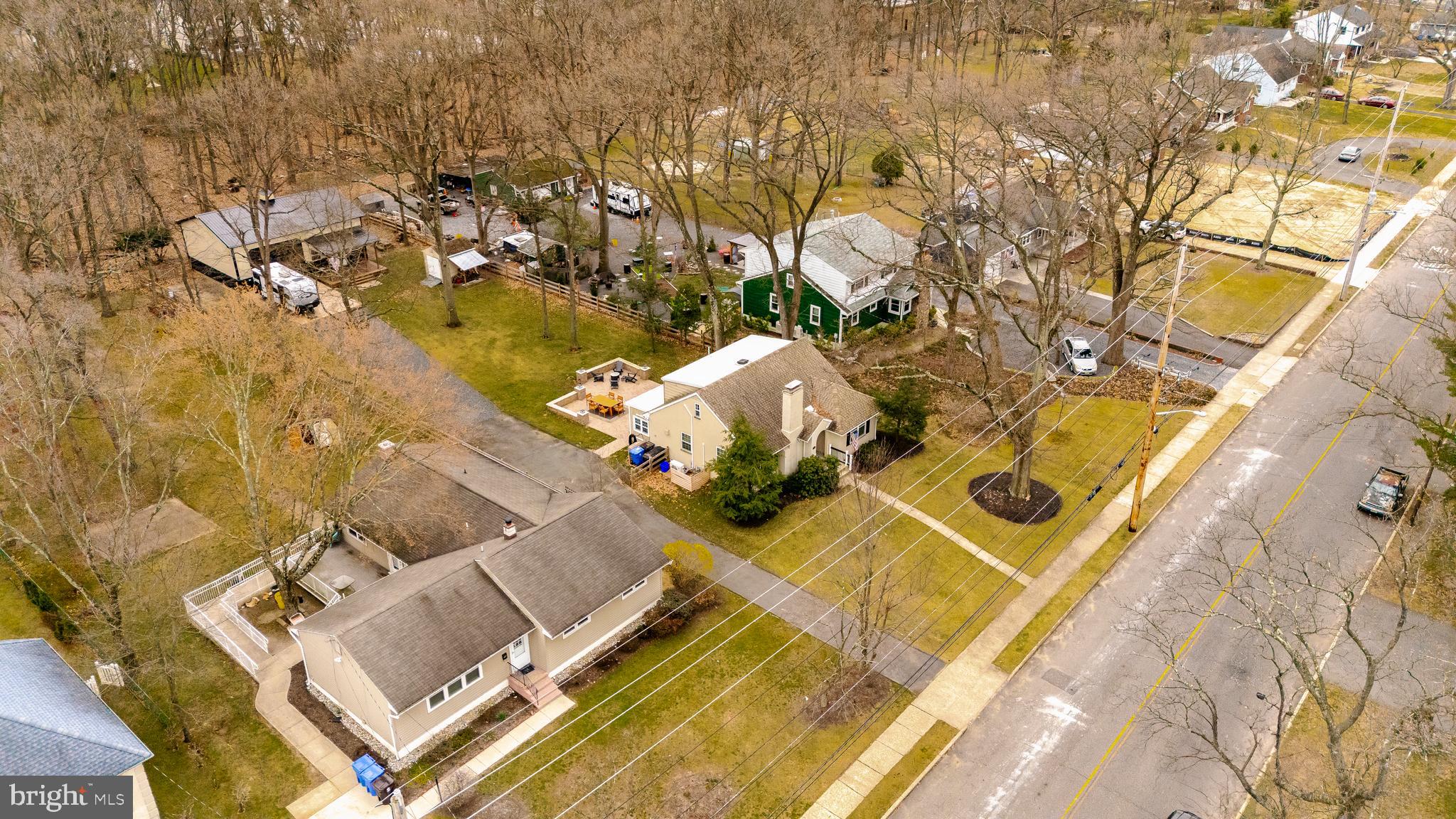 76 Pancoast Boulevard Delran, NJ 08075 - Photo 33 of 36 an aerial view of residential house with pool