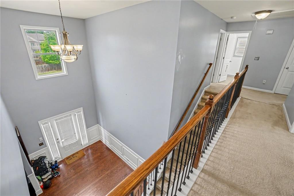 566 Olympic Way Acworth, GA 30102 - Photo 17 of 38 a view of an entryway with hardwood