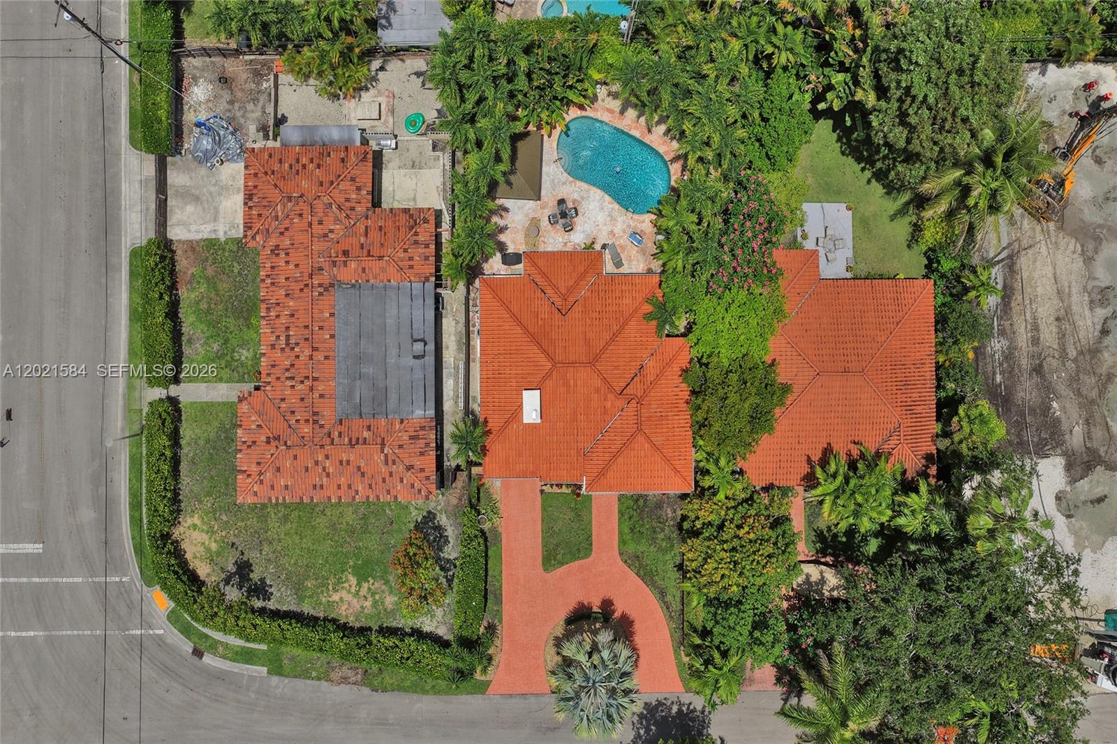811 Northeast 73rd Street Miami, FL 33138 - Photo 40 of 51 an aerial view of a house