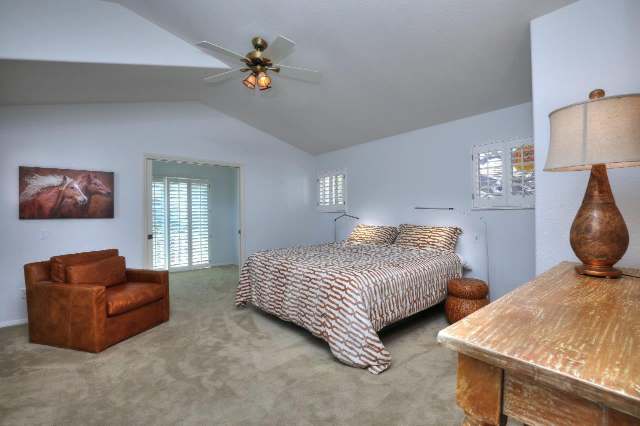 3713 Hitchcock Ranch Road Santa Barbara, CA 93105 - Photo 18 of 28 a bedroom with two beds and a couch