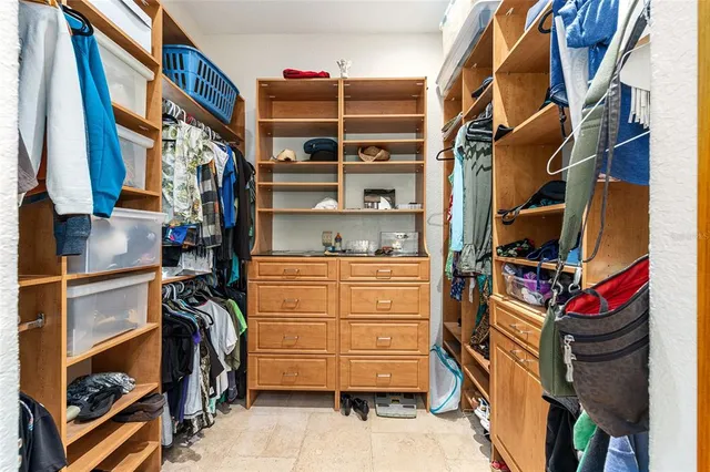 a view of a golf course with a lake