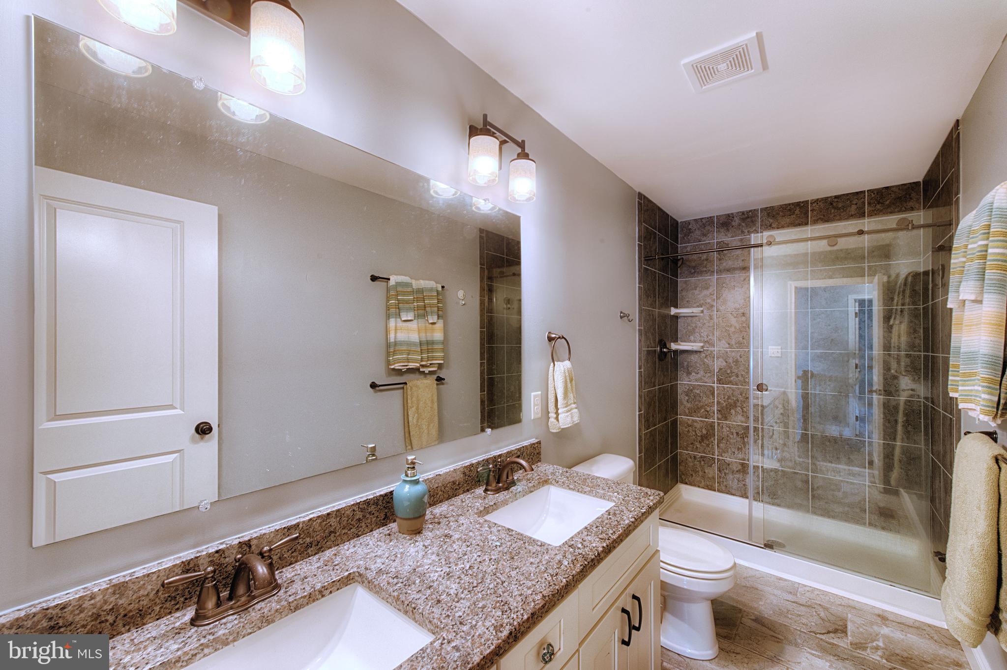 293 Henderson Road Bel Air, MD 21014 - Photo 34 of 43 Gorgeous full bath w dual vanity on upper level