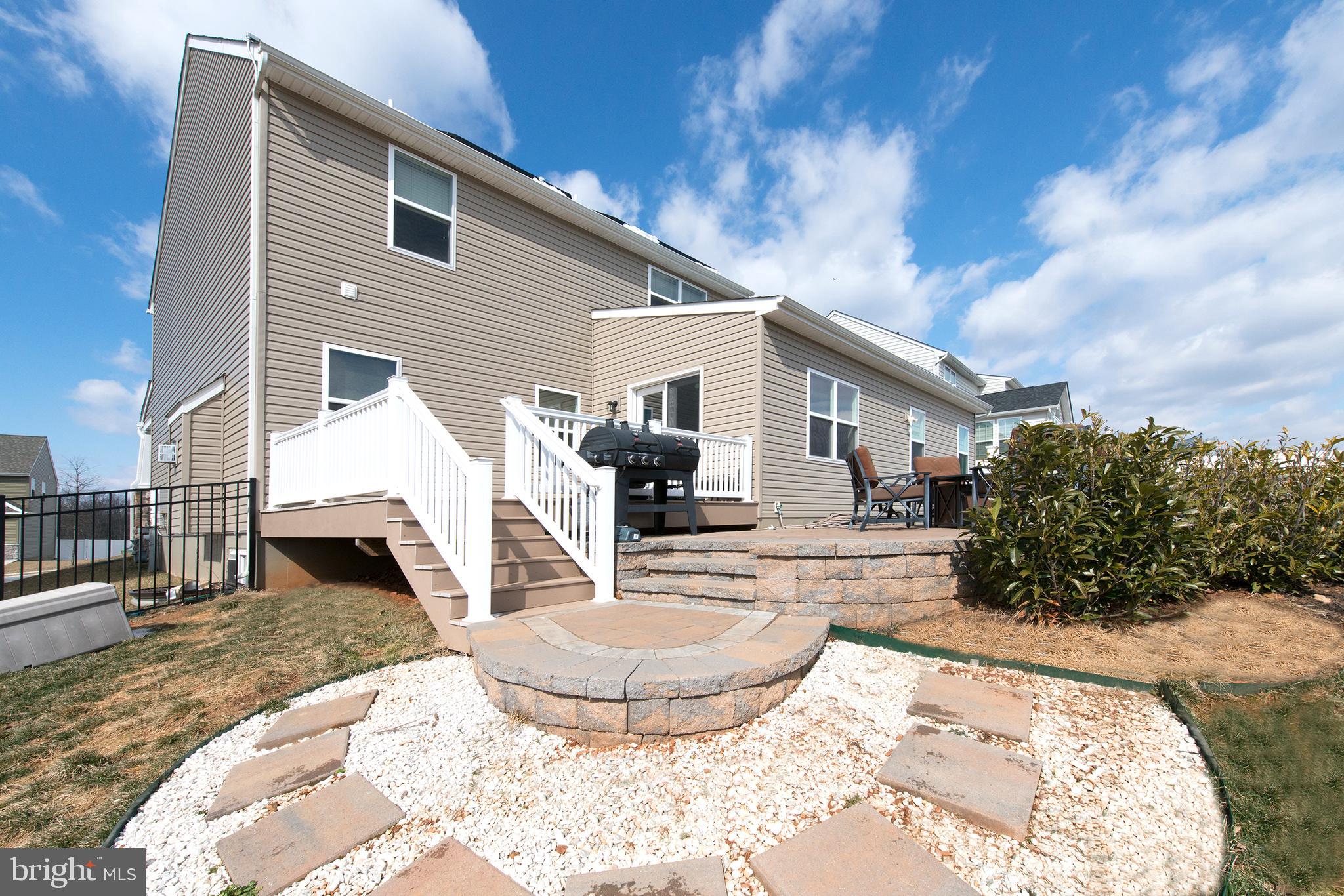 293 Henderson Road Bel Air, MD 21014 - Photo 41 of 43 Elevated deck & paver patio in rear