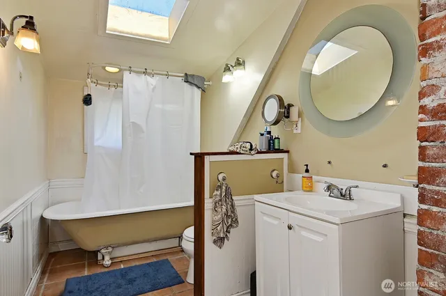 a front view of a house with windows