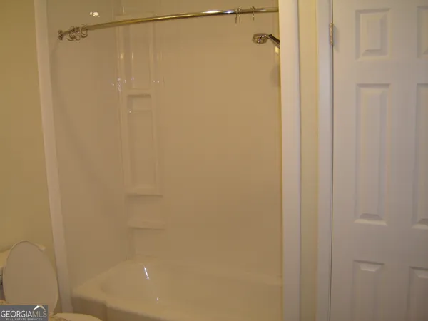 a close view of shower