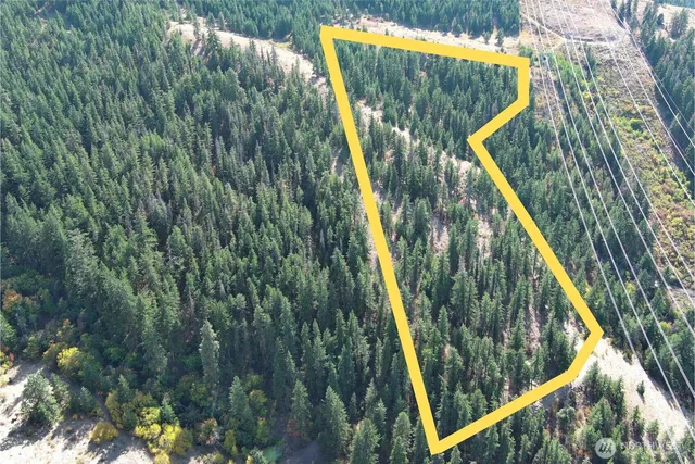 a view of staircase with railing and trees