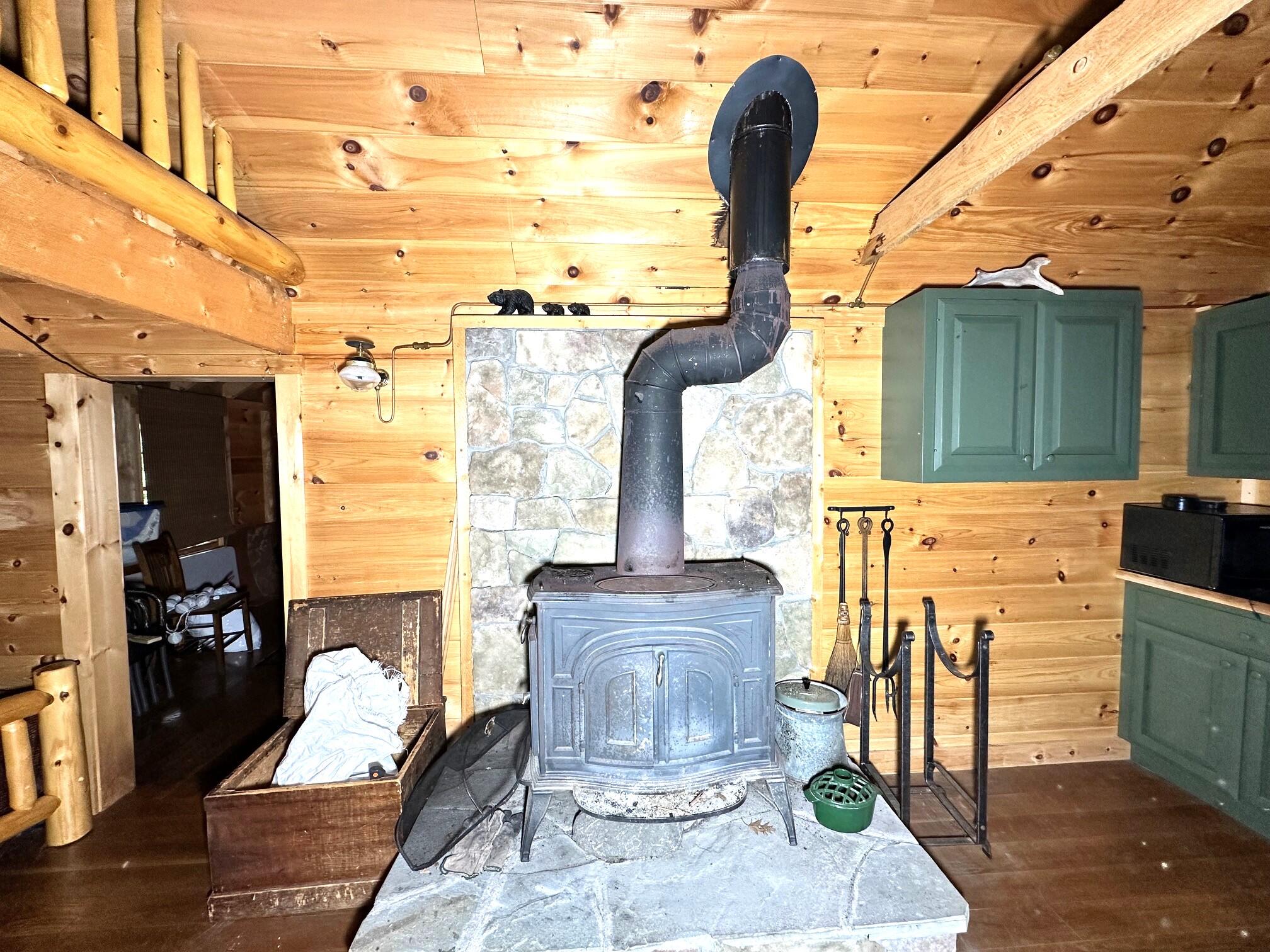139 Rapid Stream Road Kingfield, ME 04947 - Photo 7 of 23 Woodstove