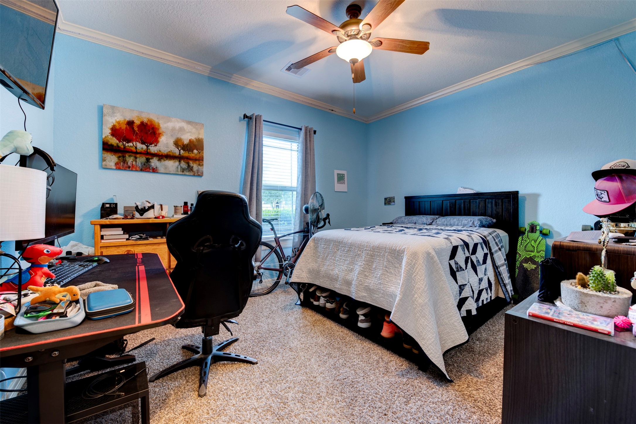 27635 Rio Blanco Drive Splendora, TX 77372 - Photo 36 of 46 a bedroom with a bed and a window