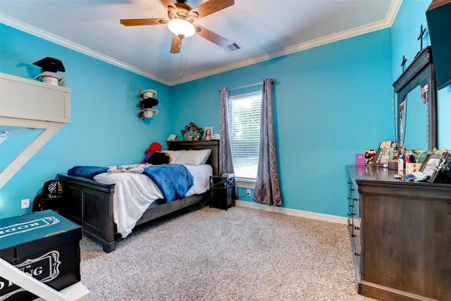 a workspace with furniture and window