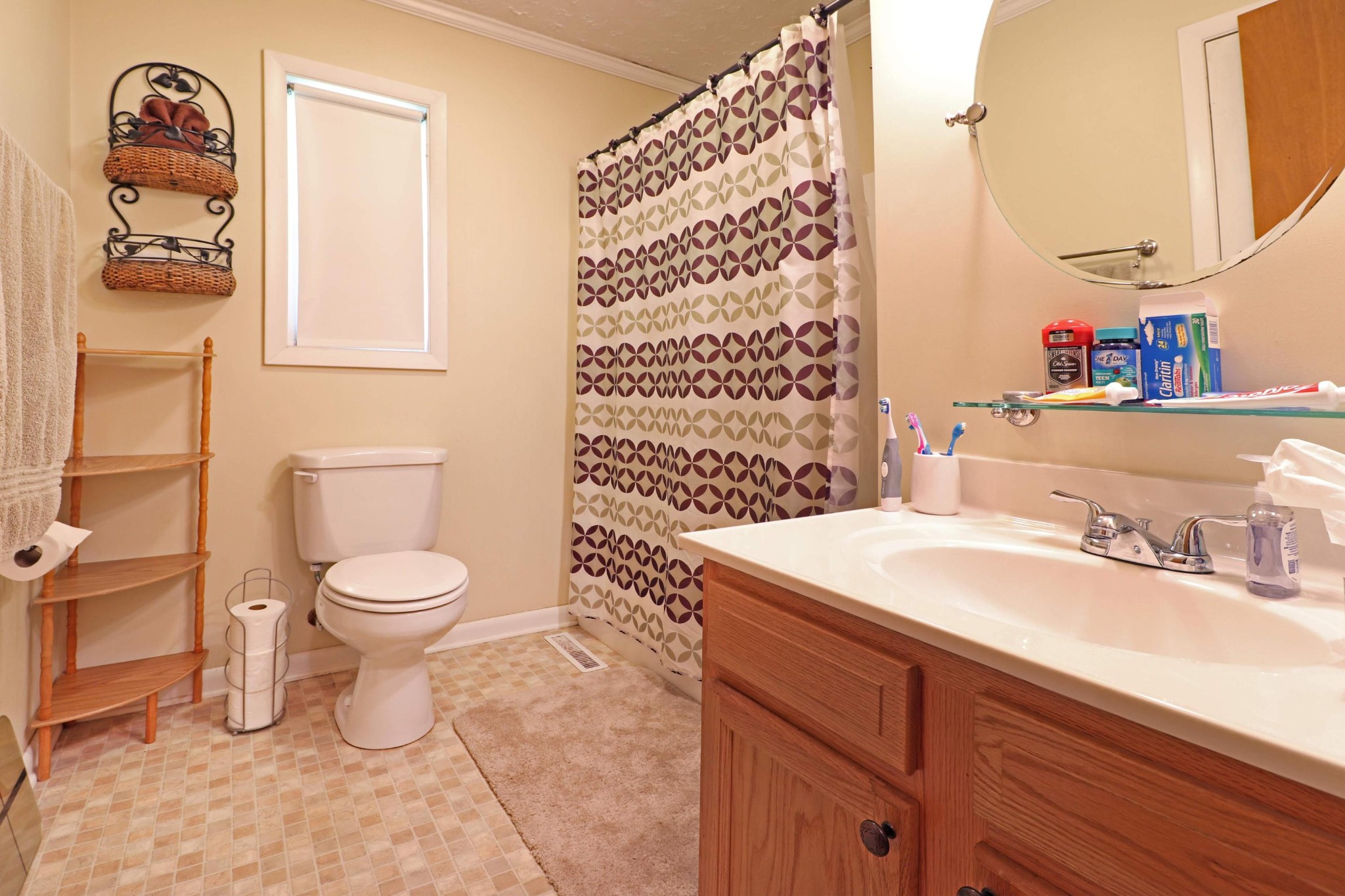 314 Foust Carney Road Powell, TN 37849 - Photo 9 of 14 a bathroom with a sink a toilet and a mirror