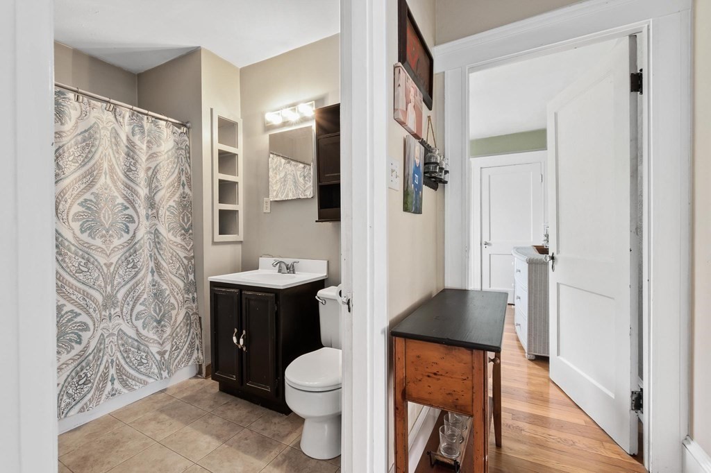 17 Columbia Road Danvers, MA 01923 - Photo 16 of 39 a bathroom with a sink toilet and shower