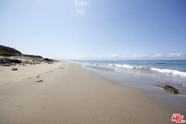 a view of beach and ocean view