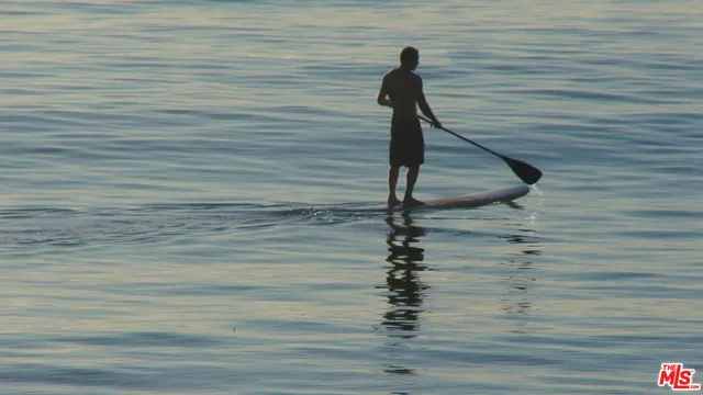 a view of a ocean with a city
