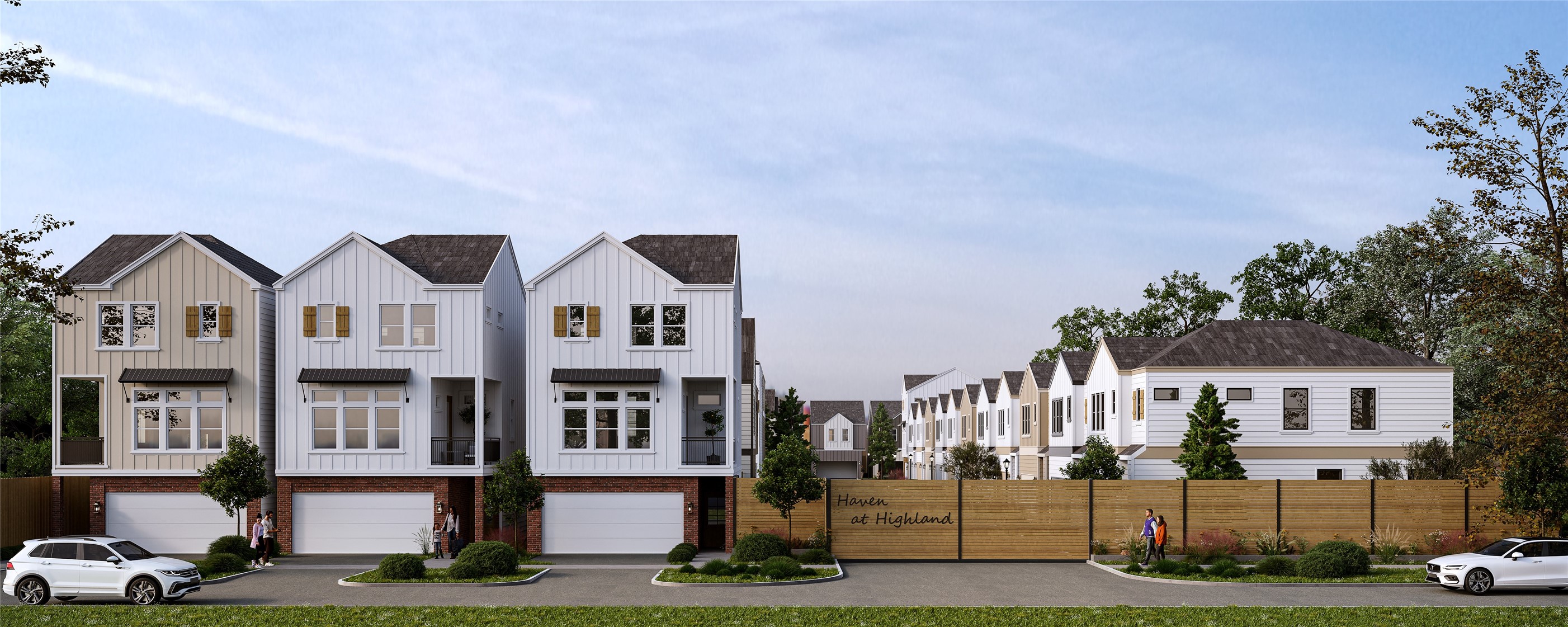 6705 Zaken Road Houston, TX 77091 - Photo 2 of 7 Haven at Highland - Gated community by Oracle City Homes