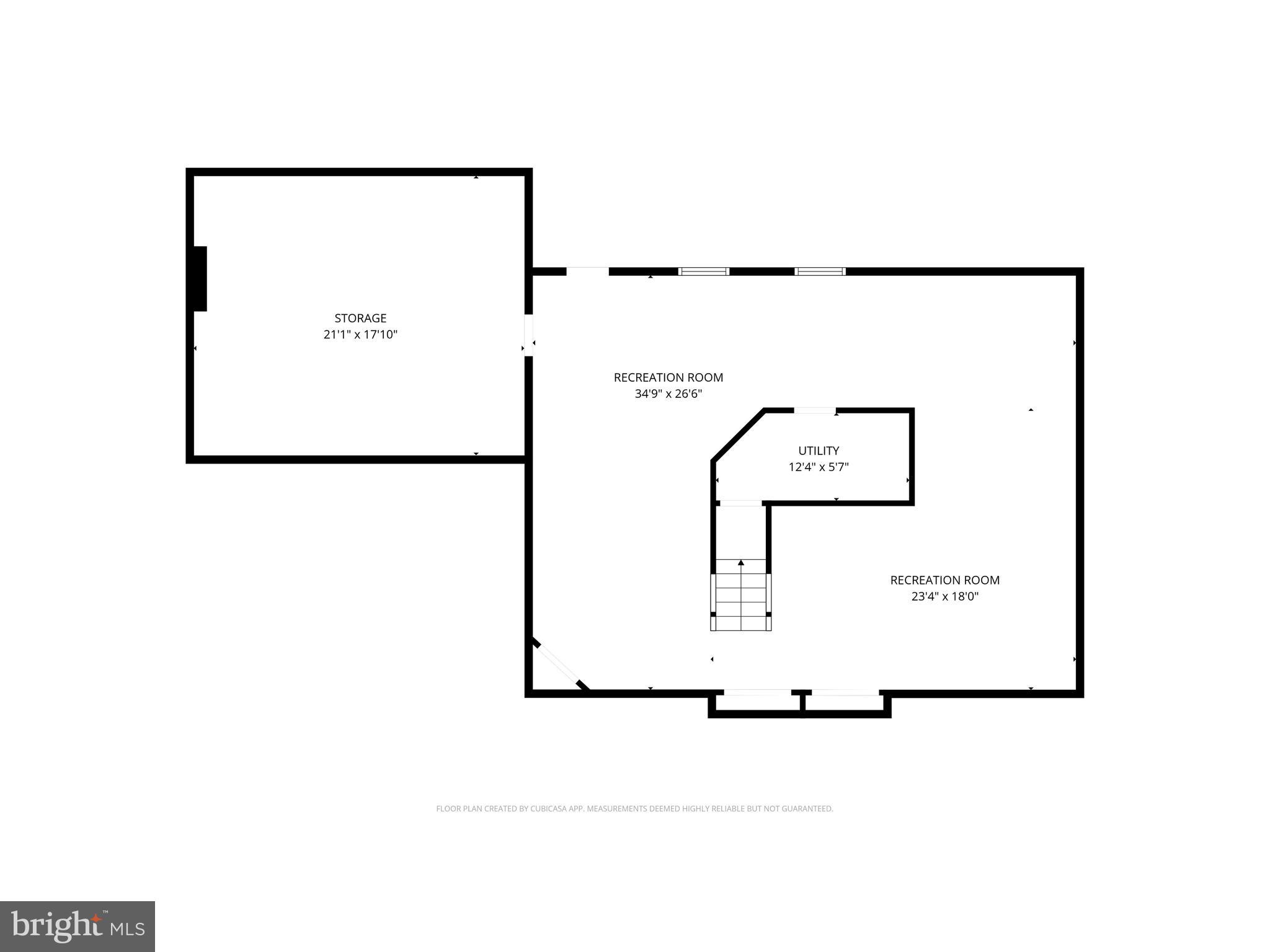 8201 Sandy Stream Road Laurel, MD 20723 - Photo 50 of 51 Lower level Floorplan