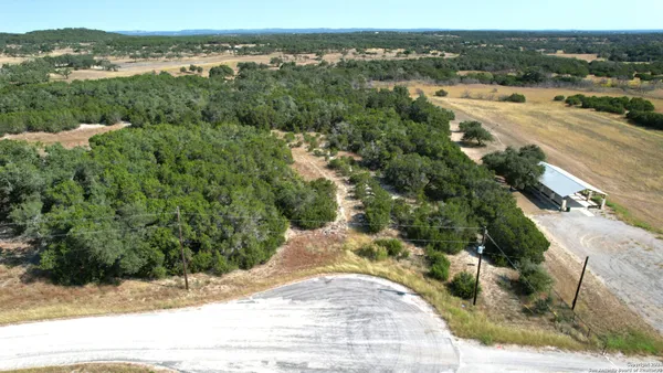 an aerial view of a houses