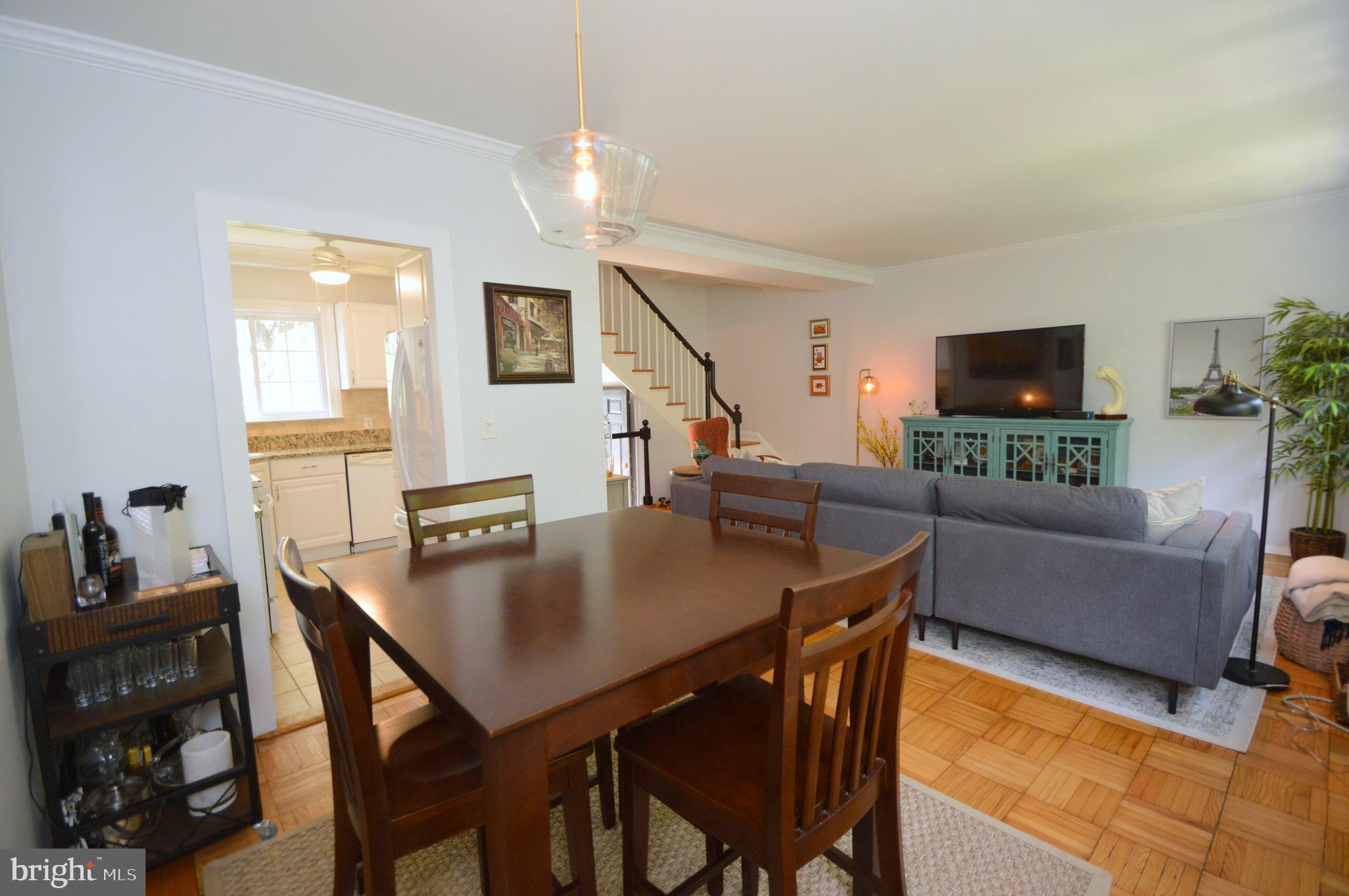 1600 Ripon Place Alexandria, VA 22302 - Photo 10 of 33 Dining/Living Rooms, staged