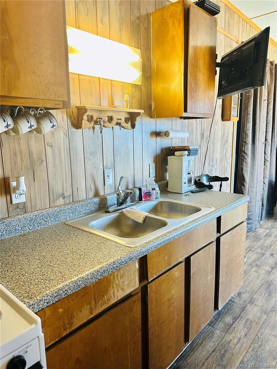 0 County Road La Jara, CO 81140 - Photo 19 of 26 a bathroom with a sink and a mirror