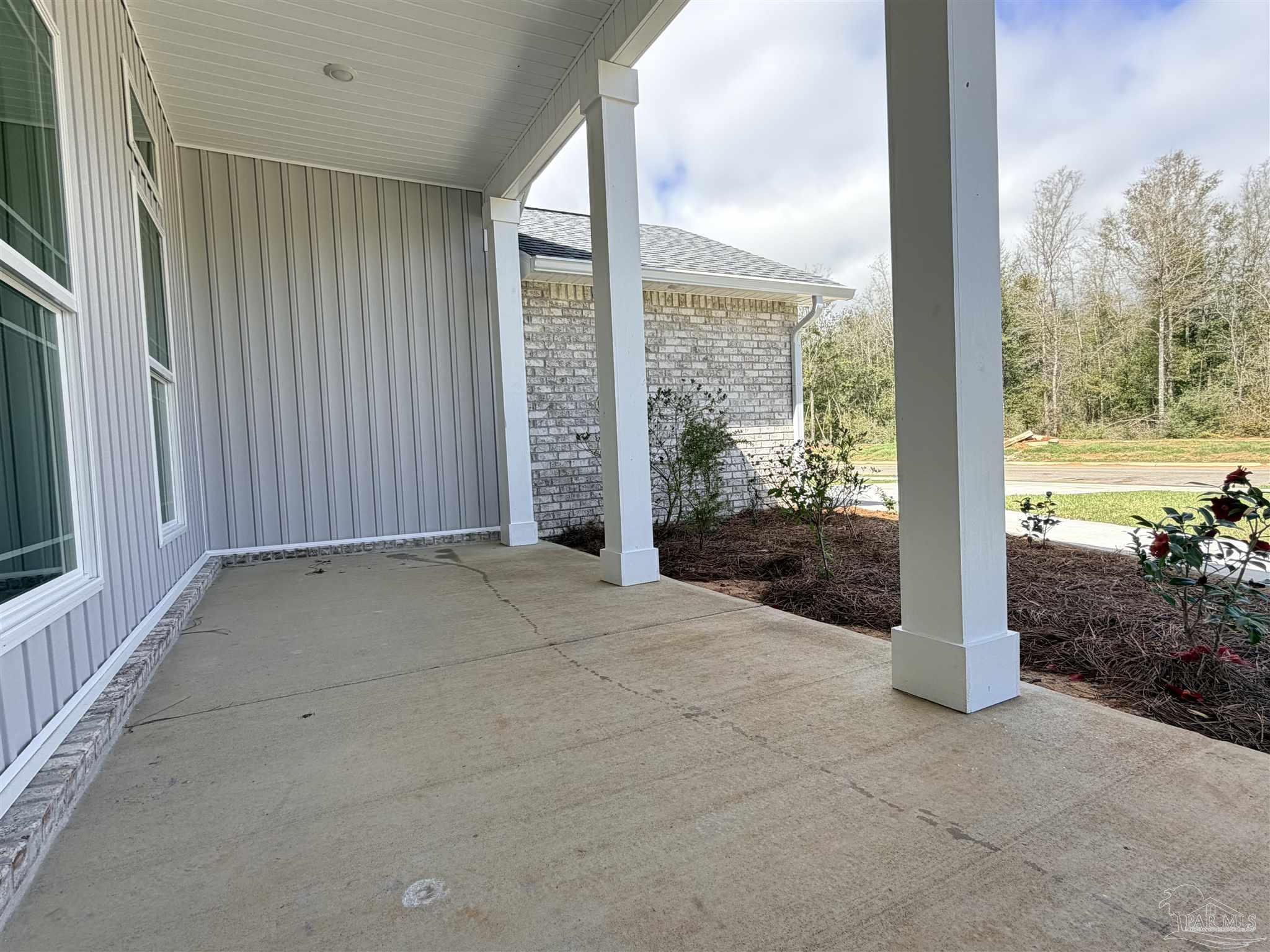 5263 Wahoo Road Milton, FL 32583 - Photo 3 of 25 a view of backyard with large tree
