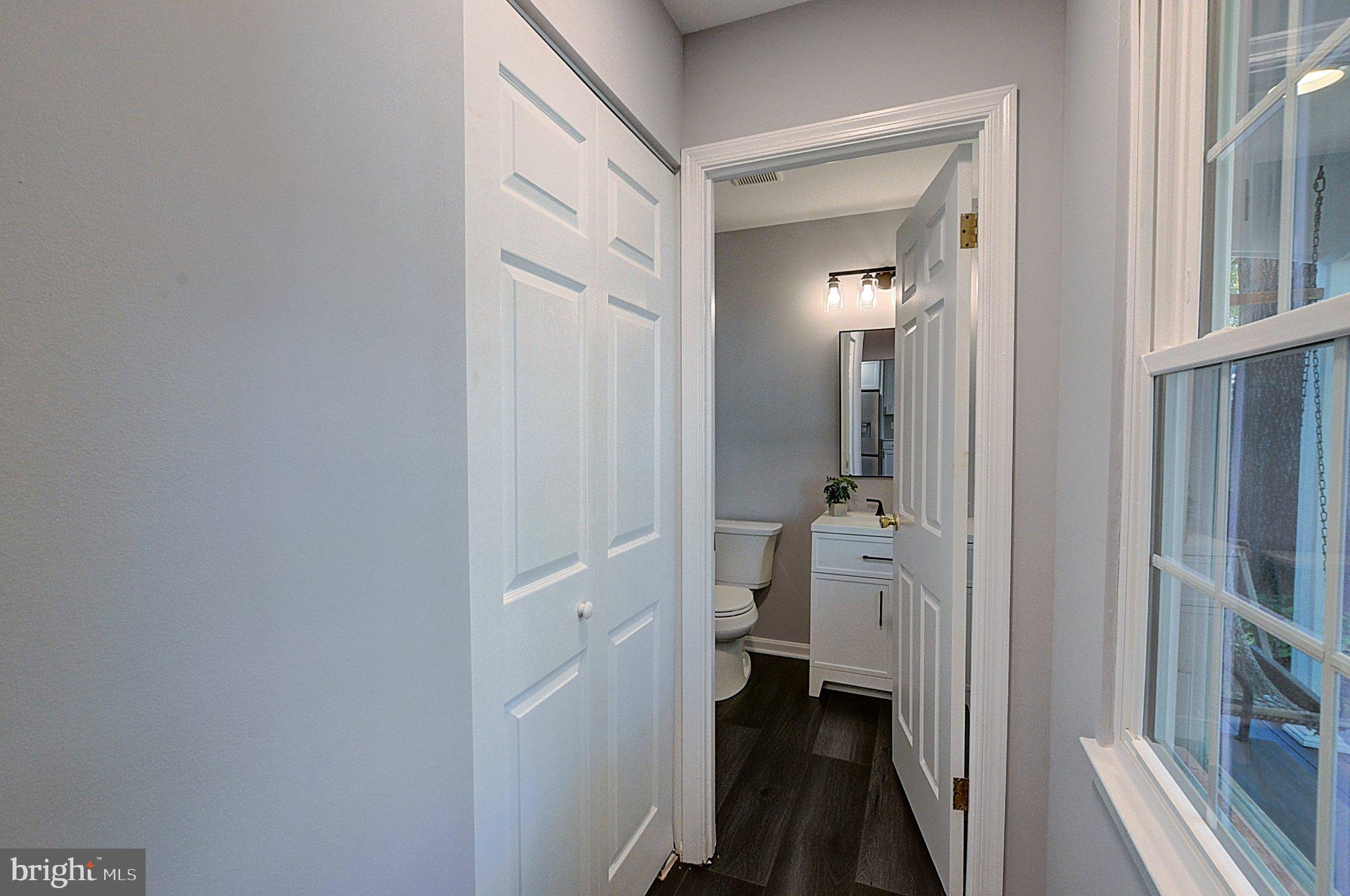 10971 Hickory Ridge Road Columbia, MD 21044 - Photo 12 of 31 New Half Bath Off Foyer Hallway
