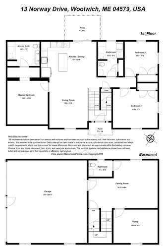 Lot 1 Head Tide Hill Road Alna, ME 04535 - Photo 42 of 42 Floor Plan