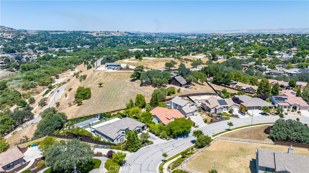 669 Red Cloud Road Paso Robles, CA 93446 - Photo 58 of 61 an aerial view of residential houses with outdoor space