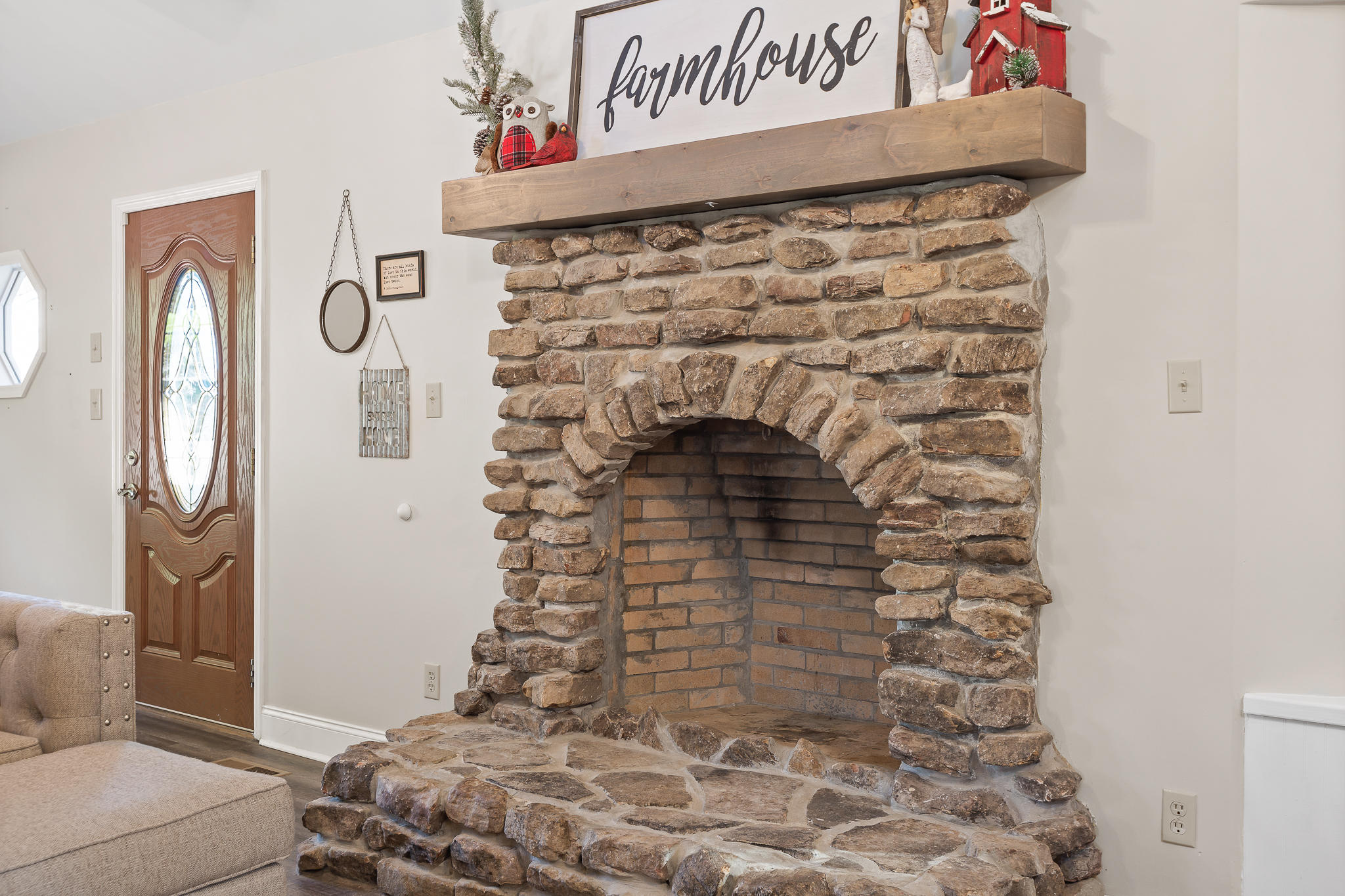 55 Durham Road Rising Fawn, GA 30738 - Photo 27 of 41 Stone Fireplace