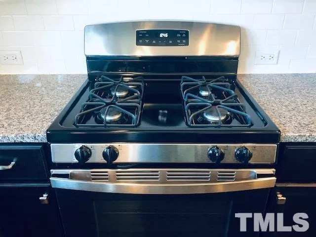 a close view of dining table