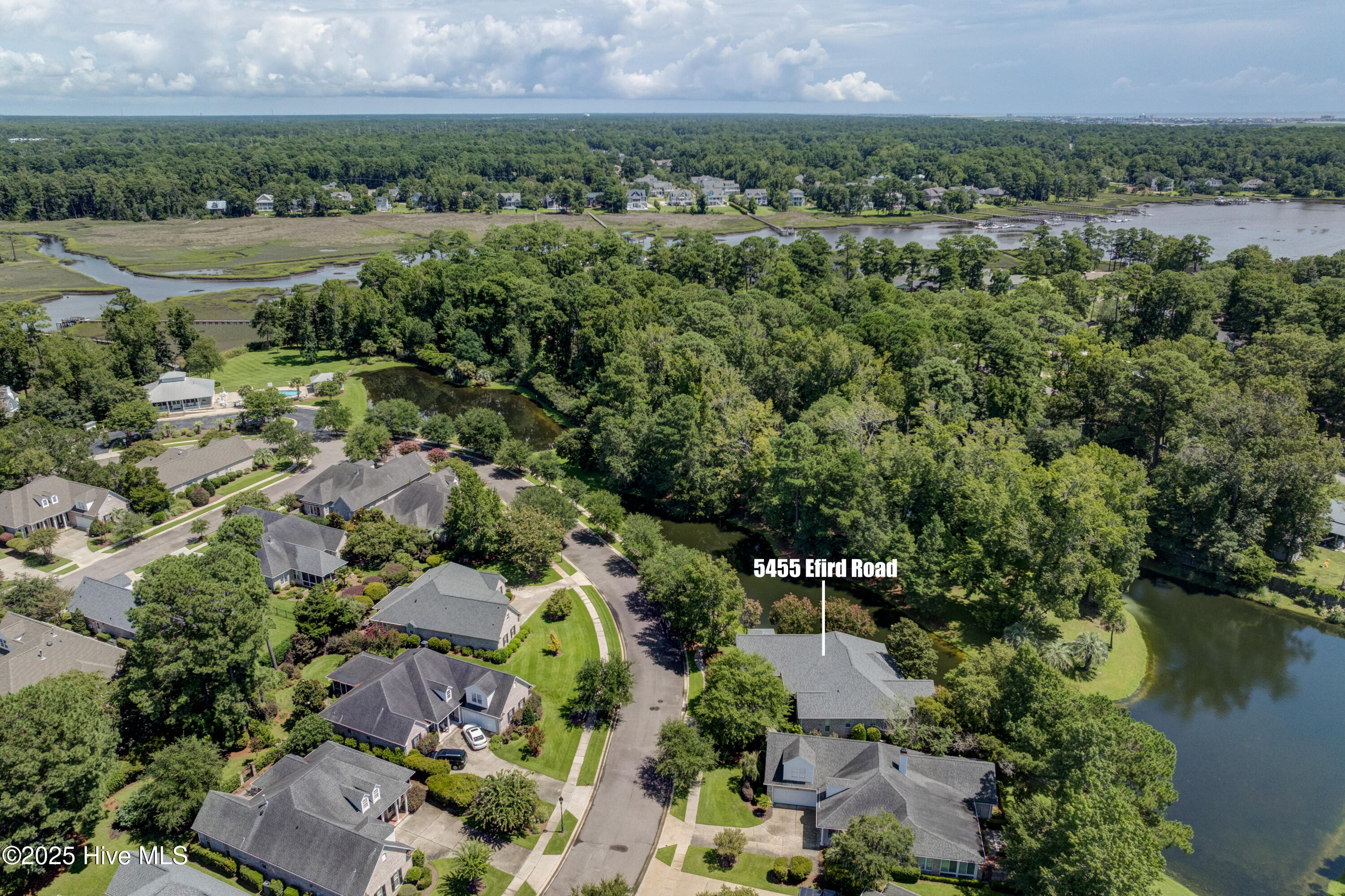 5455 Efird Road Wilmington, NC 28409 - Photo 4 of 18 5455EfridRoadDrone-5