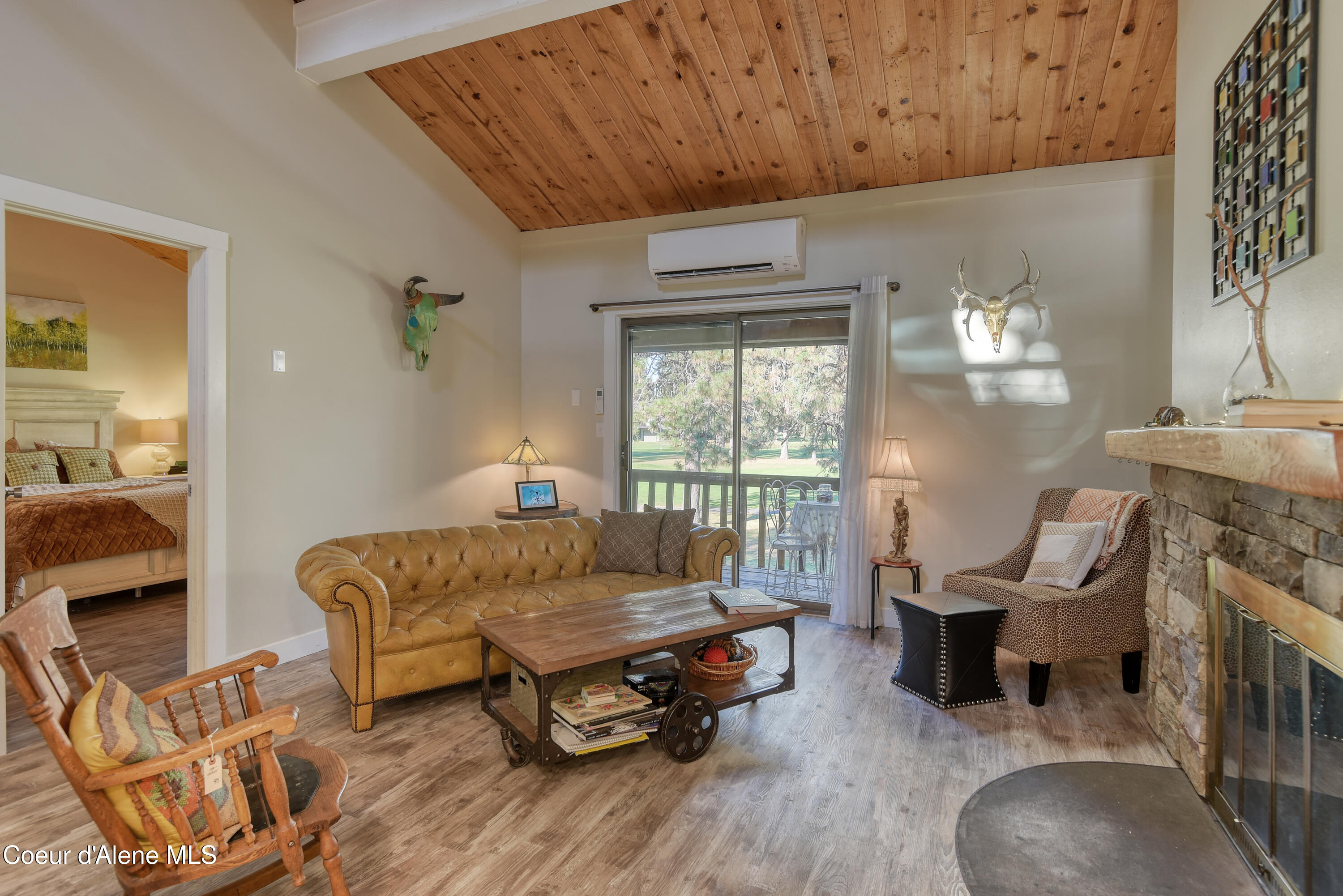 5305 West Fairway Lane, Unit 21 Rathdrum, ID 83858 - Photo 3 of 30 Living Room with Covered Balcony