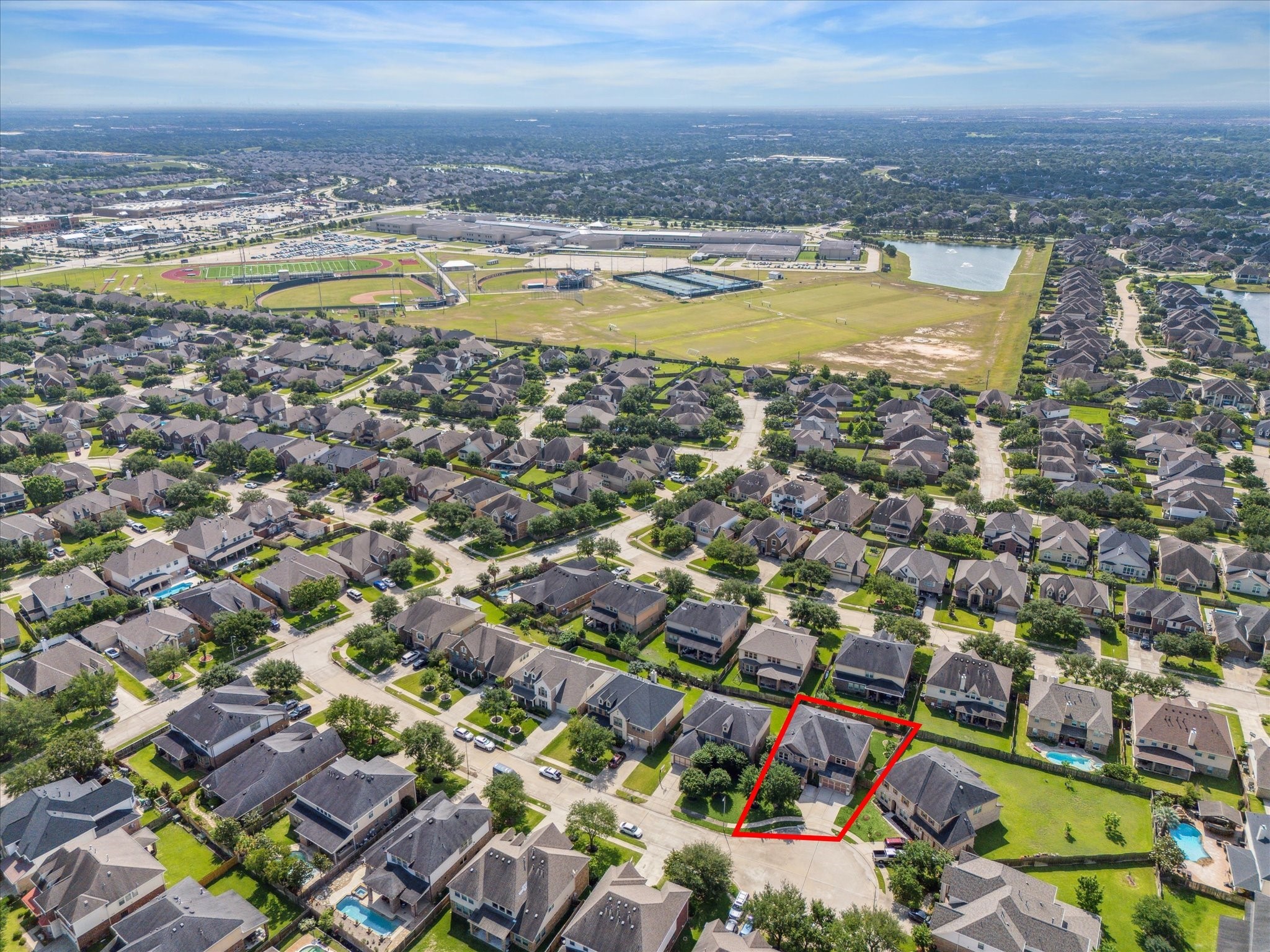26223 Rustic Ranch Lane Katy, TX 77494 - Photo 31 of 33 a view of a city with an ocean
