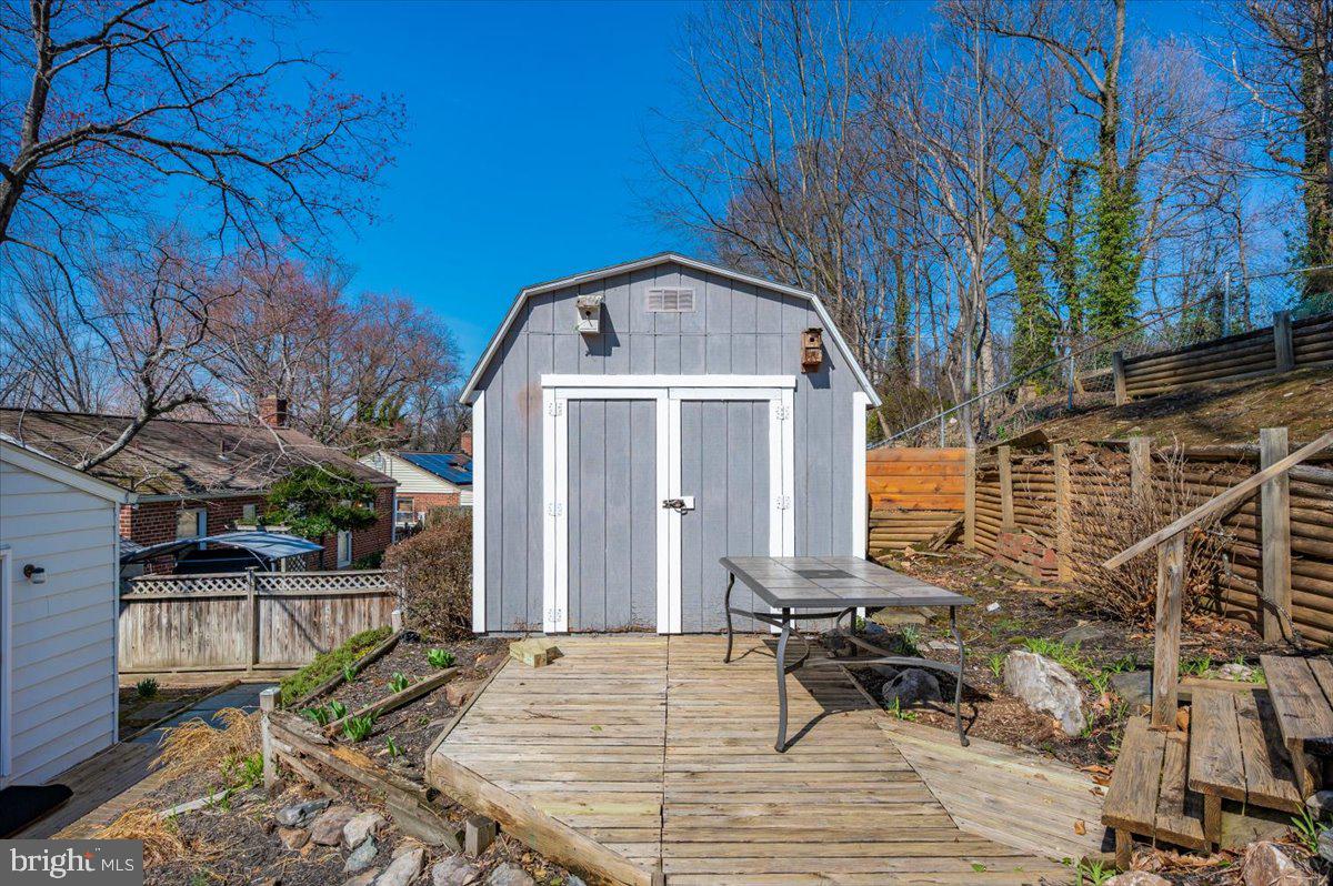 11852 Huggins Drive Silver Spring, MD 20902 - Photo 45 of 63 Charming shed in a sunny backyard.