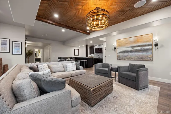a kitchen with stainless steel appliances granite countertop a sink and a microwave