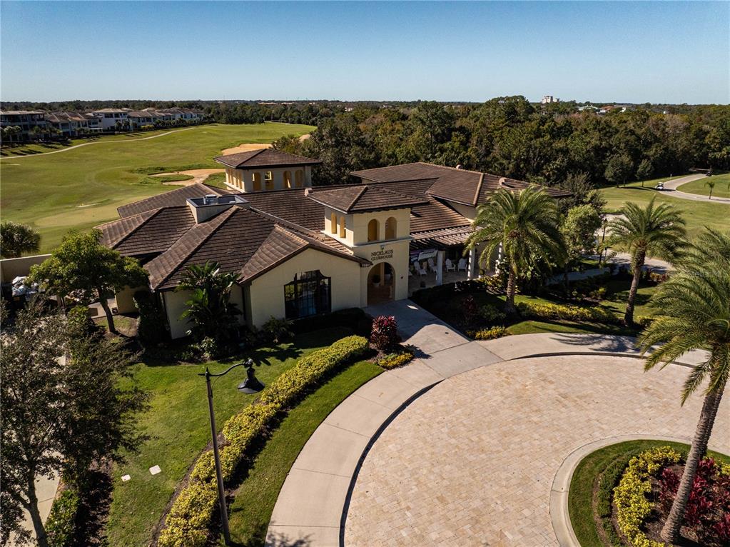 7456 Gathering Drive Reunion, FL 34747 - Photo 47 of 49 an aerial view of residential houses with outdoor space