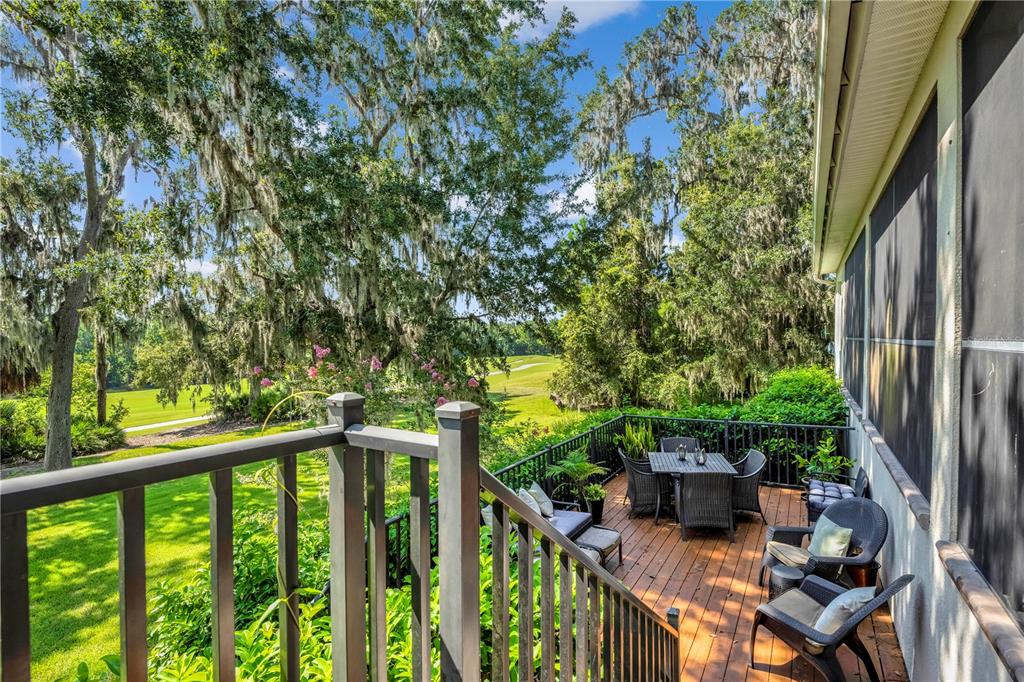 4081 Southern Valley Loop Brooksville, FL 34601 - Photo 41 of 64 a view of a balcony with chairs