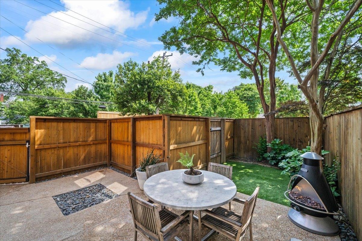 760 Roland Street Memphis, TN 38104 - Photo 25 of 29 a backyard of a house with yard barbeque oven and outdoor seating