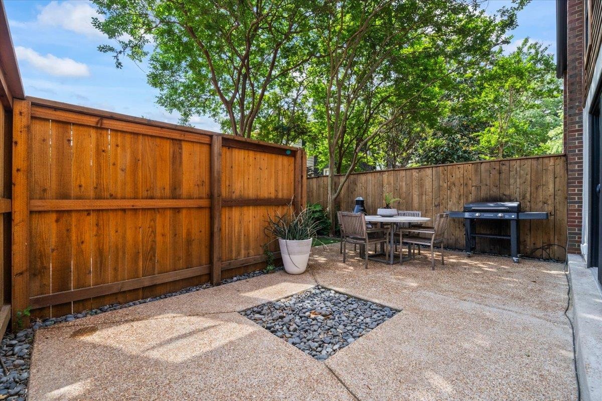 760 Roland Street Memphis, TN 38104 - Photo 26 of 29 a view of outdoor space with wooden floor and seating space