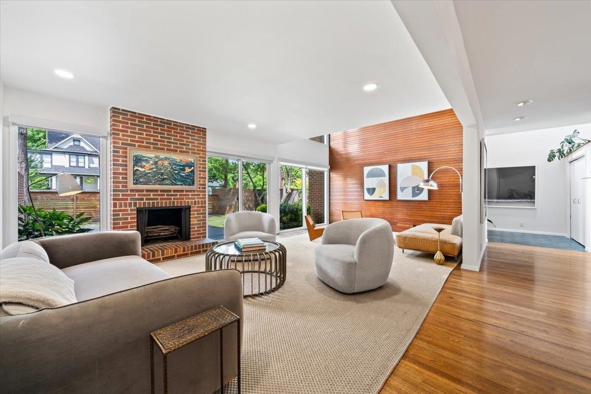 760 Roland Street Memphis, TN 38104 - Photo 4 of 29 a living room with furniture and a fireplace