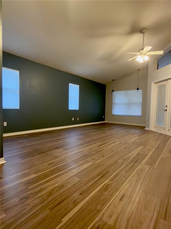 4708 Southwest 73rd Trail Lake Butler, FL 32054 - Photo 24 of 83 a view of an empty room with wooden floor