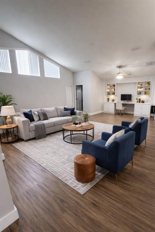 4708 Southwest 73rd Trail Lake Butler, FL 32054 - Photo 57 of 83 a living room with furniture and a wooden floor