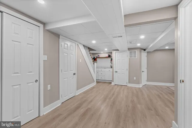 a view of empty room