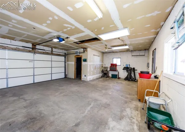 a view of storage and utility room