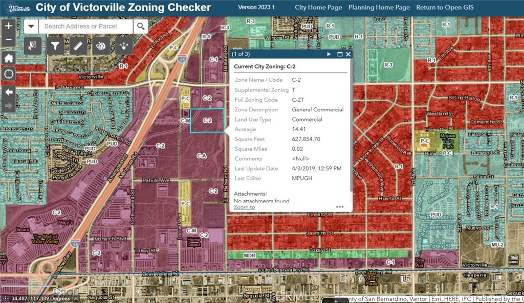 0 Mariposa Road Victorville, CA 92395 - Photo 4 of 6 a view of a large building with a yard
