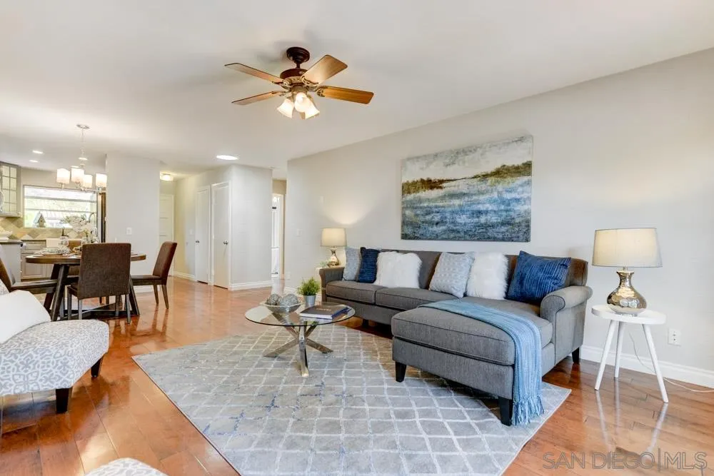 1750 Charleston Lane Encinitas, CA 92024 - Photo 1 of 25 a living room with furniture and a chandelier