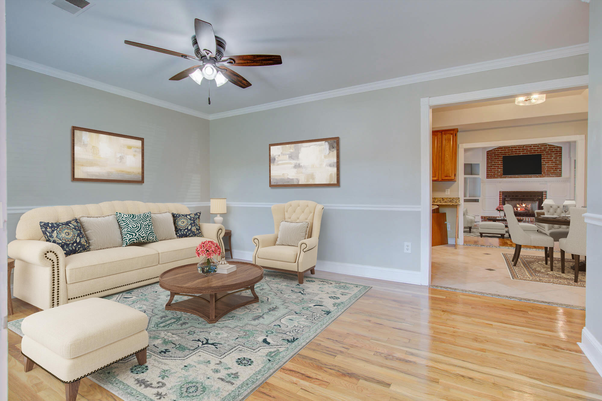109 Waring Road Summerville, SC 29485 - Photo 4 of 30 Front Living Room